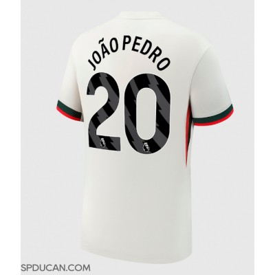 Muški Nogometni Dres Chelsea Joao Pedro #20 Gostujuci 2025-26 Kratak Rukav Muški Nogometni Dres Chelsea Joao Pedro #20 Gostujuci 2025-26 Kratak Rukav
